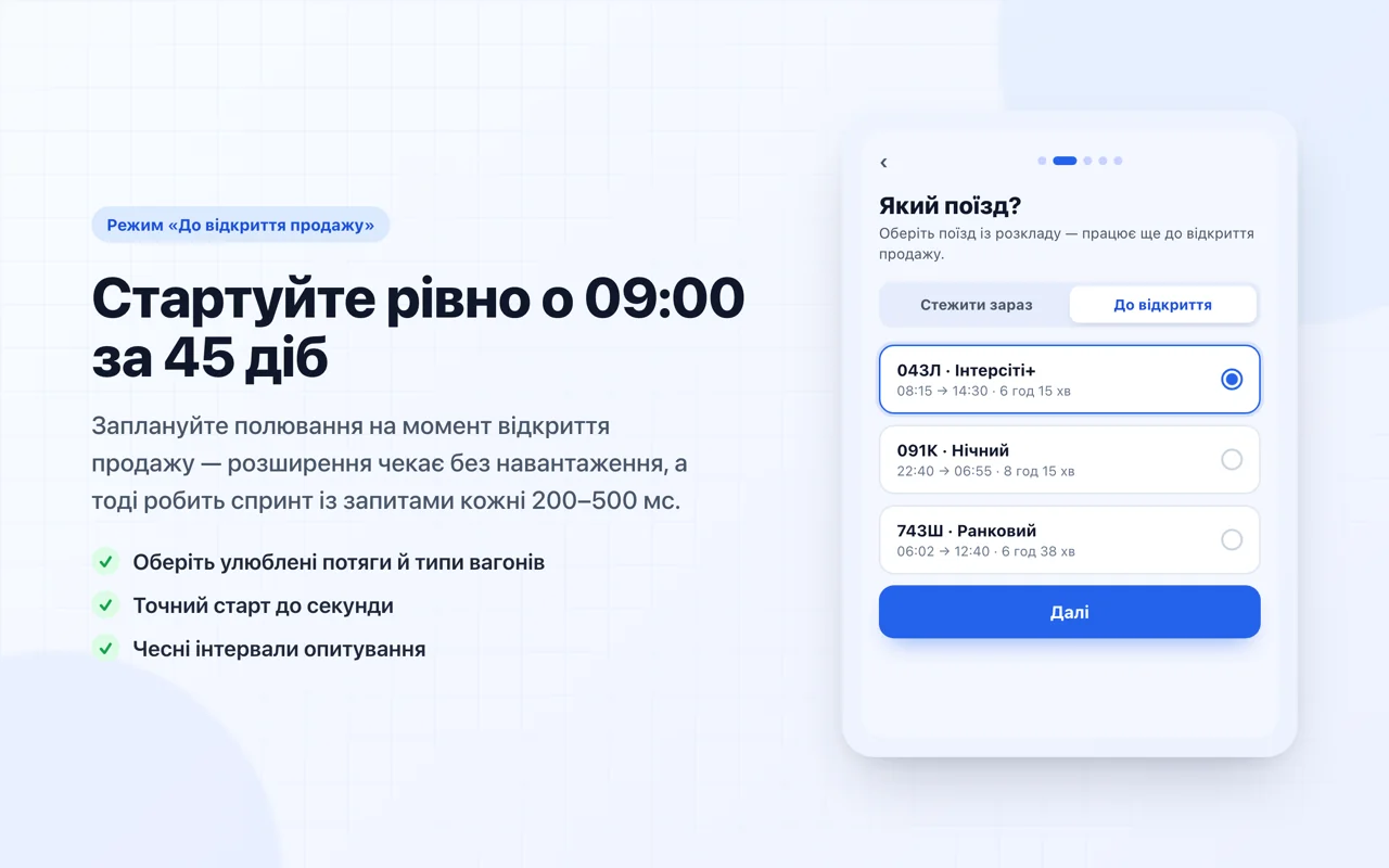Список пошуків мисливця